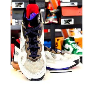 Nike Air Jordan XXXVII 37 Beyond Borders light Bone Concord DD6958-060 Men Sz 13